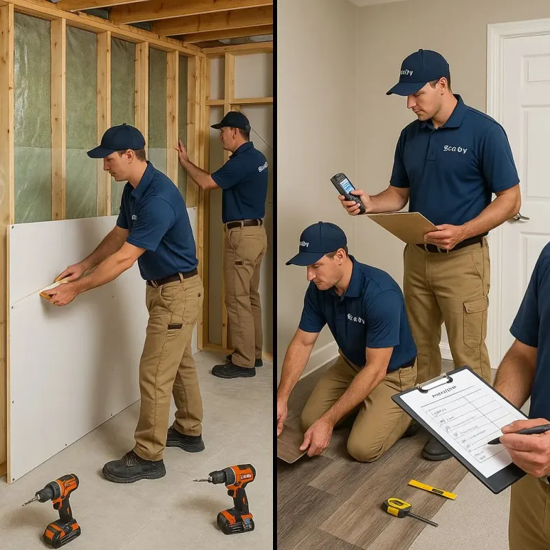Repairs and Reconstruction process in Spring Valley, CA